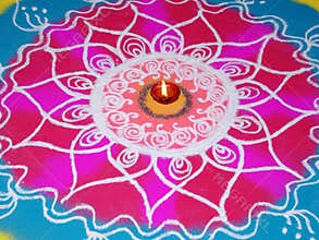 Street Art-Rangoli2