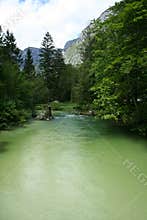 River in Slovenia