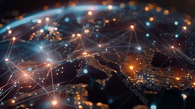 Digital Network Connectivity Across European Continent