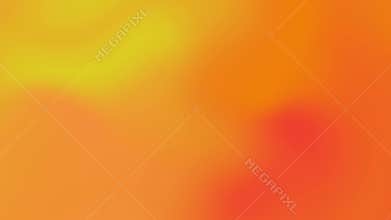 Vibrant Abstract Gradient Background Featuring Smooth Transition from Yellow to Orange to Red for Artistic