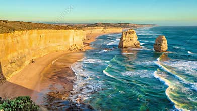 Twelve Apostles lookout in Australia
