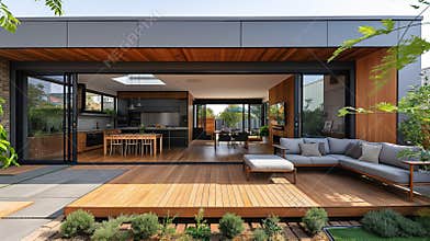 Modern Melbourne Home Renovation: Deck, Patio & Courtyard Additions - showcasing the transformation of a contemporary residence