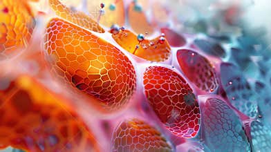 Abstract hexagon design with dimensional impact