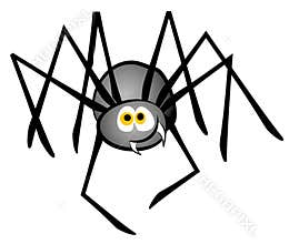 Cartoon Spider Clip Art