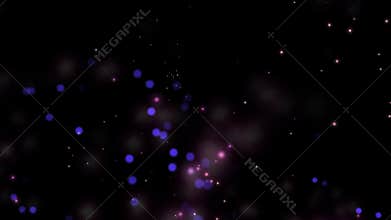 Futuristic radiation on Jupiter with changing background. 3D. 4K. Isolated black background.