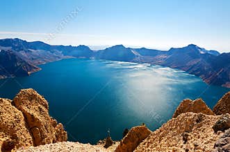 The beautiful heaven pool scenery