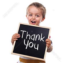 Thank you sign
