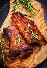 BBQ spare ribs