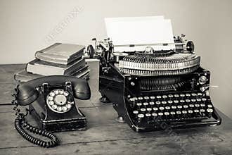 Vintage office equipment