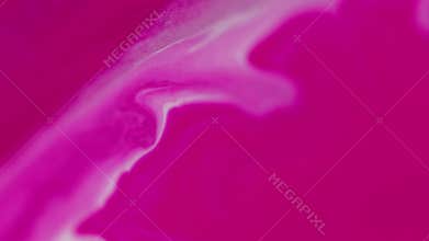 Ink spill background acrylic fluid pink white