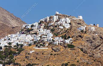 Chora village, Serifos island, Cyclades, Greece