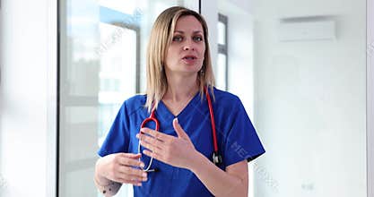 Healthcare professional explains importance of regular checkups