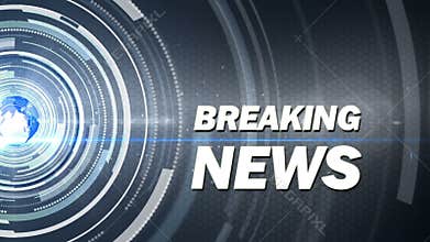 Abstract background breaking news
