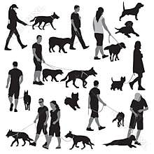 People with dog