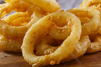 Fried onion rings
