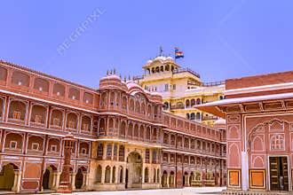 India. Jaipur. City Palace