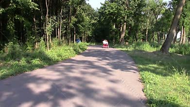 Man on the bicycle