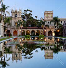 Casa De Balboa at dawn