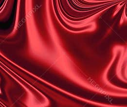 Sensuous Smooth Red Satin #1