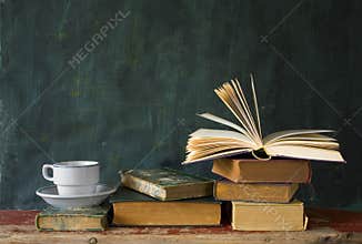 Stack of books