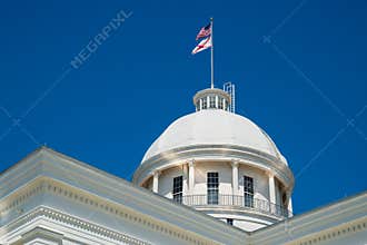 State capitol in Montgomery, Alabama