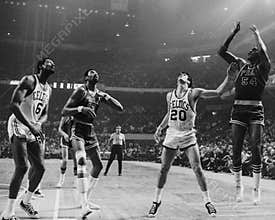 Chamberlain and Russell, Vintage NBA.