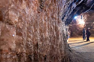 The Salt Mines in Punjab, Pakistan, are the world's second-largest salt mine and Pakistan's oldest