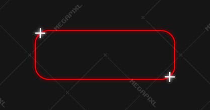 4K Sci-fi designed neon HUD lower third. HUD callout titles with copy space.