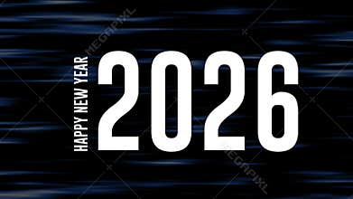Happy New Year 2026 Animated Greeting – Modern Motion Design