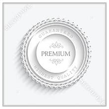 Paper badge