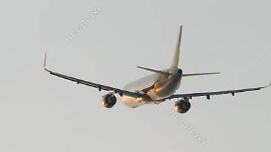 Thai VietJet Airbus A321 in the sky