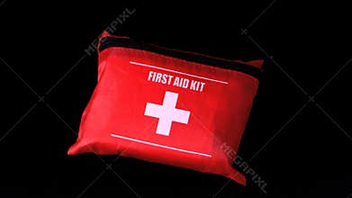 First aid kit falling