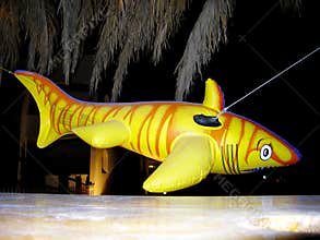 Artificial shark toy