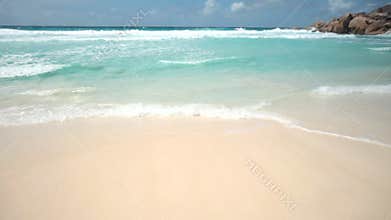 Tropical island in the Indian Ocean