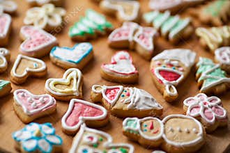 Homemade Christmas cookies