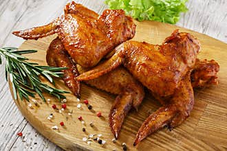 Fried chicken wings
