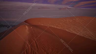Majestic Namib Desert Dunes at Dusk