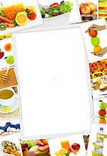 Collection of healthy food photos