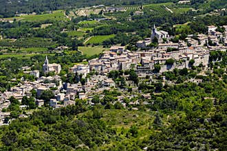 City in Provence, southern France