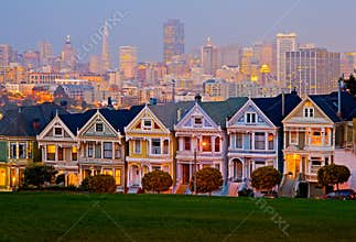 Alamo Square in San Francisco