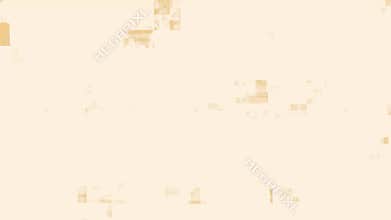 A virtual video featuring warm-toned textures looping in a concrete-like style.