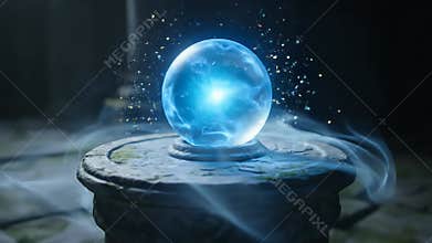 Mystical Orb - A Glowing Sphere of Magic and Mystery