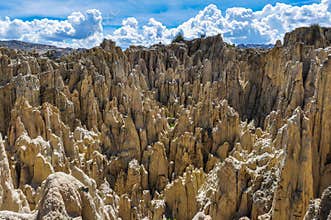 Valle de la Luna near La Paz, Bolivia