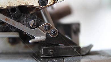 Old sewing machine