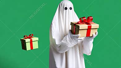 Ghostly Gift Giver: A Spooky Surprise