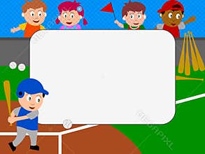 Photo Frame - Baseball