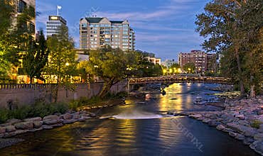 Truckee River in Reno