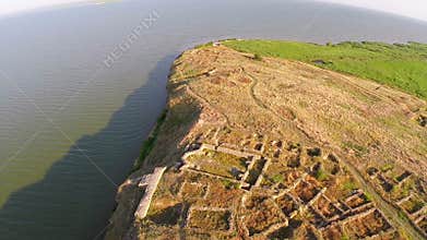 Argamum fortress aerial