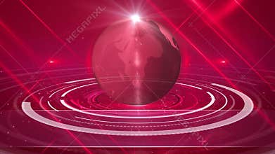 Abstract globe background