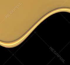 Gold Smooth Wave